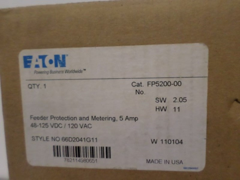 CUTLER HAMMER FP5200-00 * FACTORY SEALED *