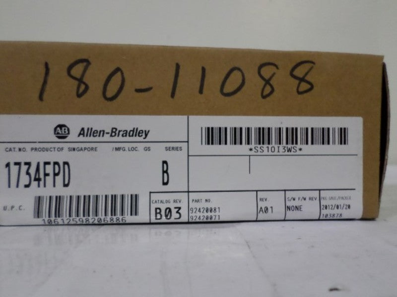 ALLEN BRADLEY 1734-FPD SER. B DATE: 2012 * FACTORY SEALED *