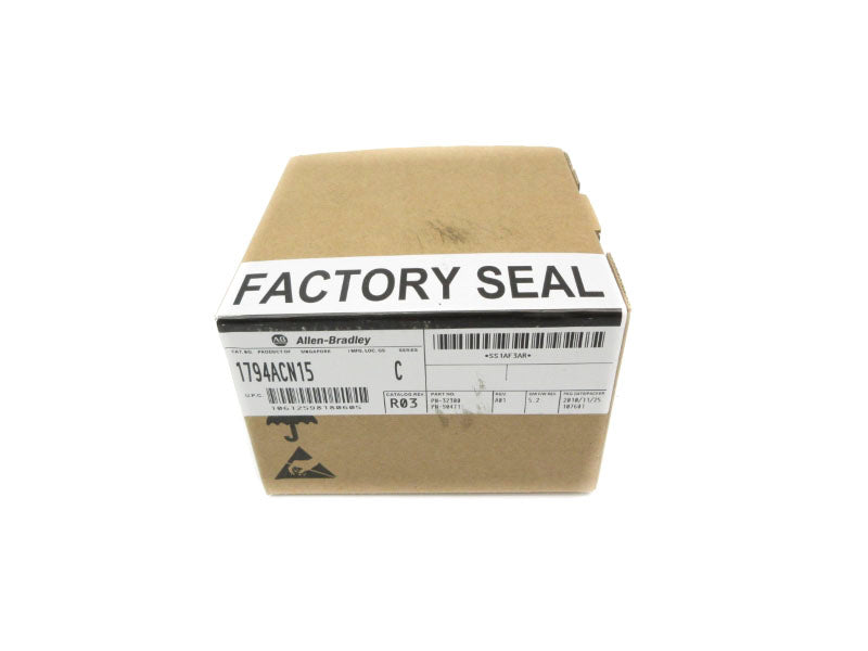 ALLEN BRADLEY 1794-ACN15 SER. C F/W 5.2 DATE: 2010 NSFS