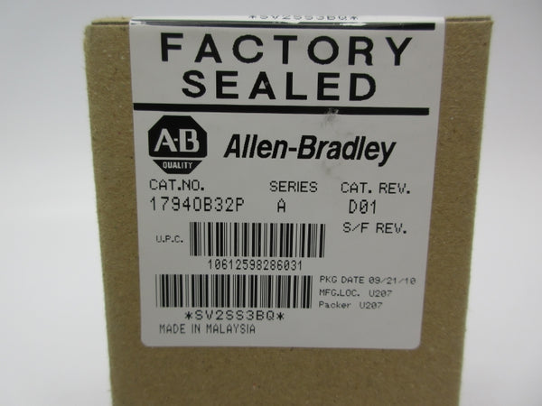 ALLEN BRADLEY 1794-OB32P SER. A DATE: 2010 NSFS