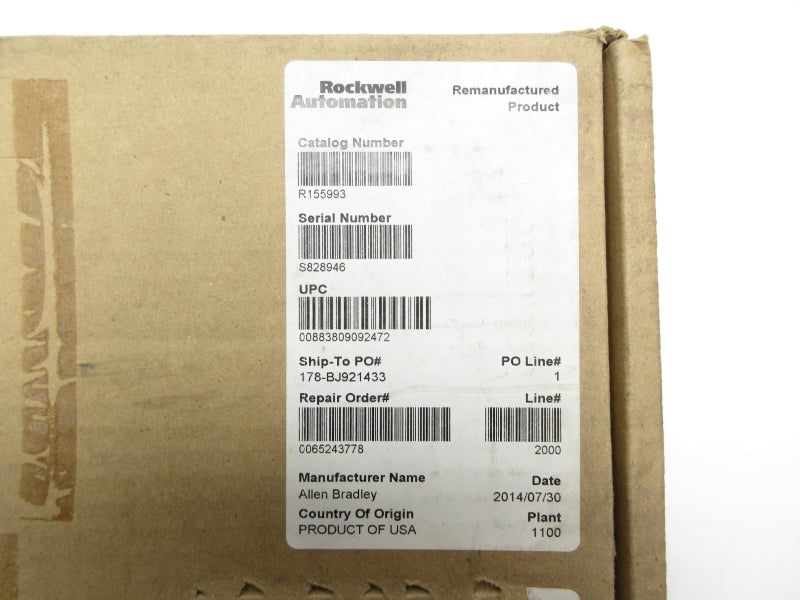 ALLEN BRADLEY 155993 REMAN