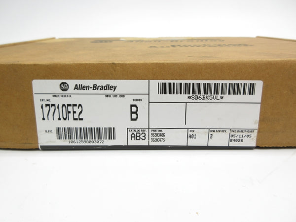 ALLEN BRADLEY 1771-OFE2 SER. B F/W B DATE: 2005 NSFS