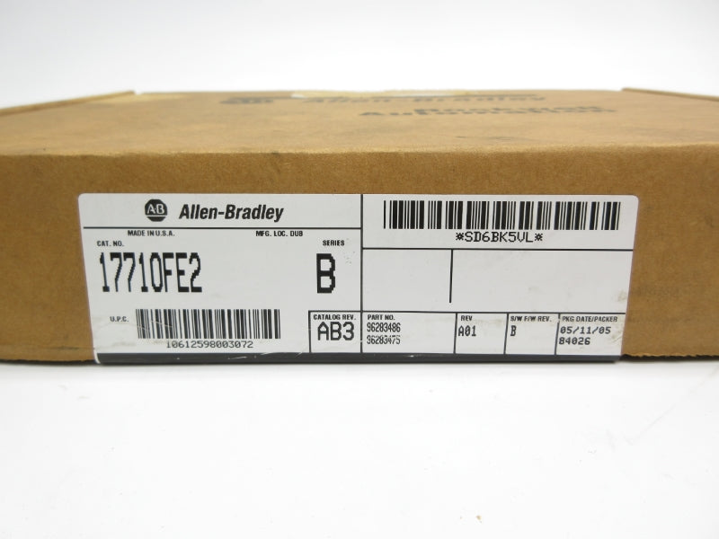 ALLEN BRADLEY 1771-OFE2 SER. B F/W B DATE: 2005 NSFS