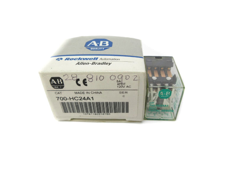 ALLEN BRADLEY 700-HC24A1 SER. C 120VAC 5A (GY/BL) NSMP