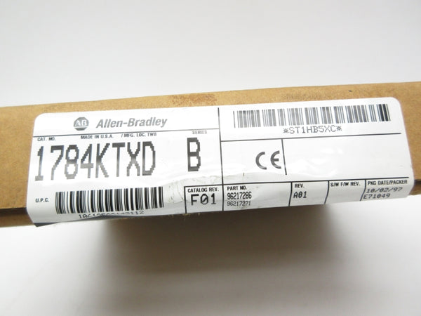 ALLEN BRADLEY 1784-KTXD SER. B DATE: 1997 NSFS