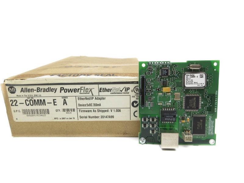 ALLEN BRADLEY 22-COMM-E SER. A F/W 1.006 5VDC NSMP