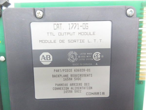 ALLEN BRADLEY 1771-OG 5VDC NSNP