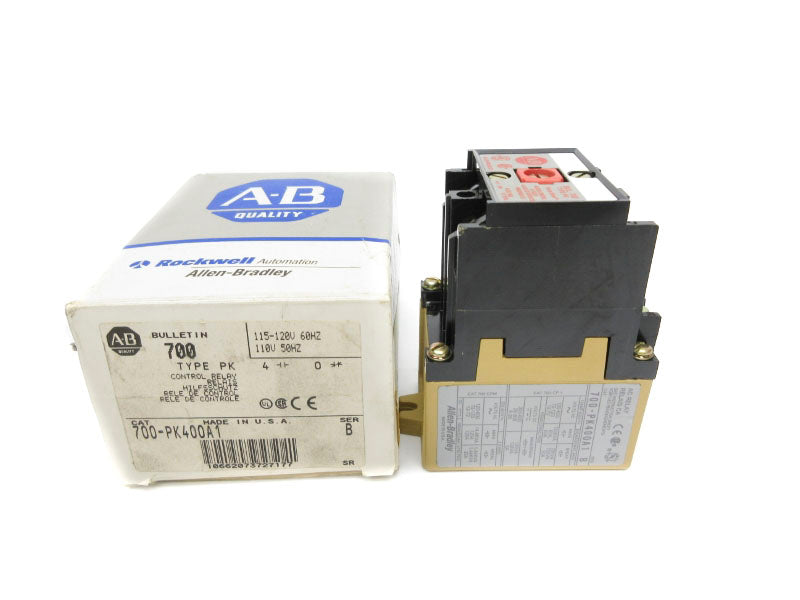ALLEN BRADLEY 700-PK400A1 SER. B 120V (GY/BL) NSMP