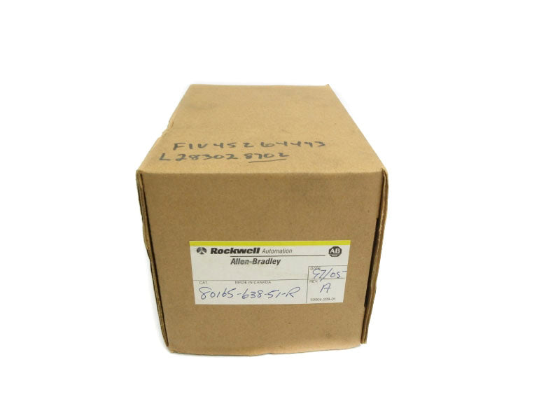 ALLEN BRADLEY 80165-638-51-R REV. A (BR/YL) NSFS