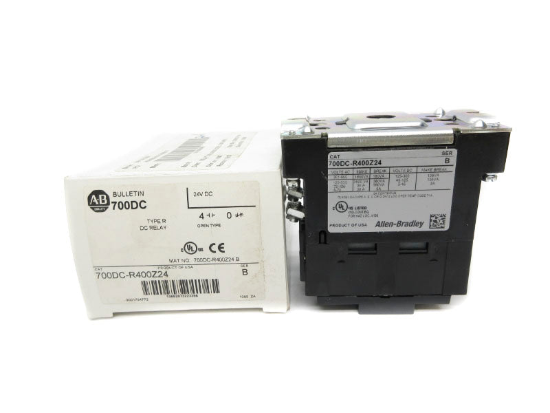 ALLEN BRADLEY 700DC-R400Z24 SER. B 24VDC 30A (WH) NSMP