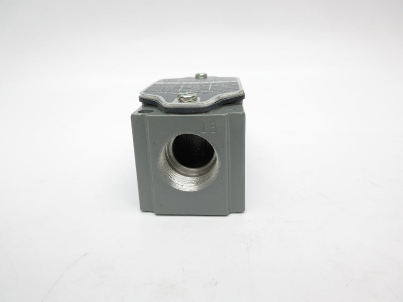 ALLEN BRADLEY 802T-DS7 SER. D 600VAC 60A (BK/YL) NSMP