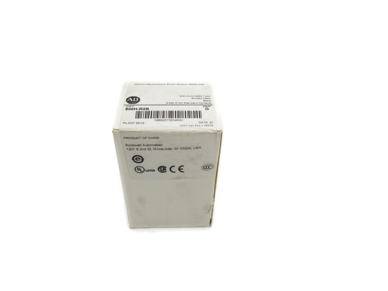 ALLEN BRADLEY 800H-R2B SER. G (WH) NSFS