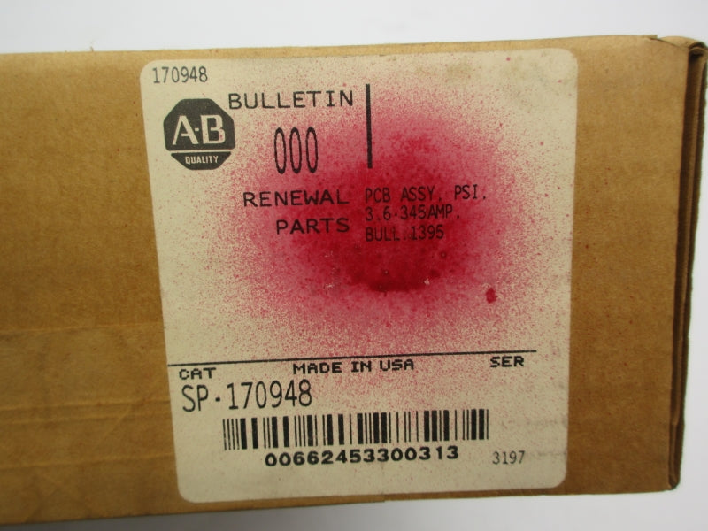 ALLEN BRADLEY SP-170948 3.5-345A NSFS