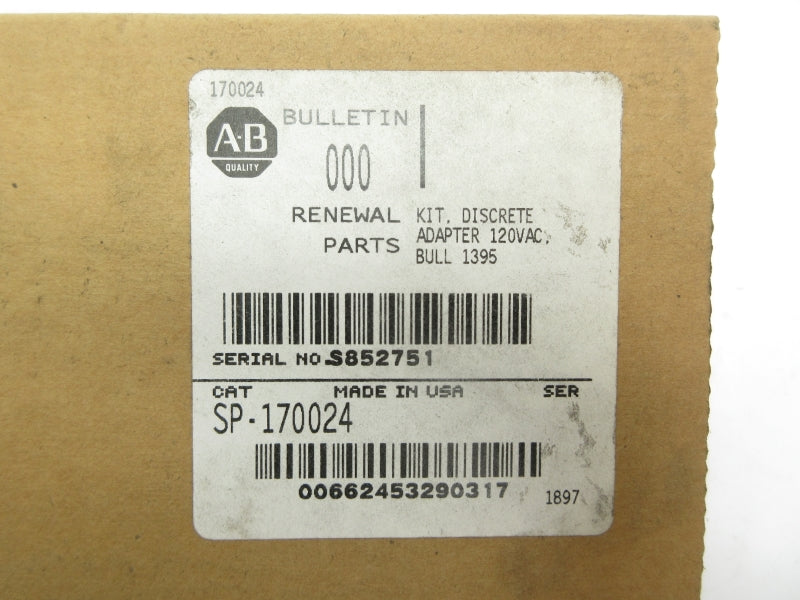 ALLEN BRADLEY SP-170024 120VAC NSFS
