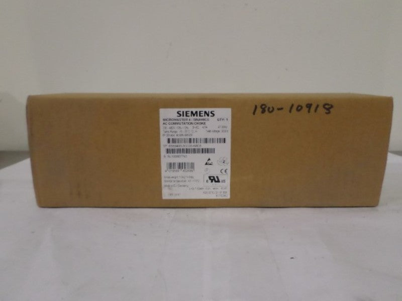 SIEMENS MICROMASTER 4 6SE6400-3CC00-6AD3 AC COMMUTATION CHOKE *NEW IN BOX*