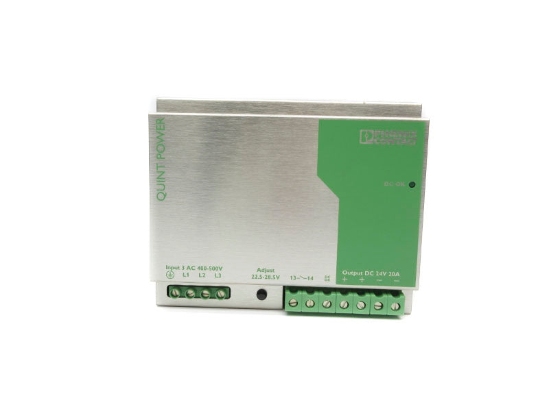 PHOENIX CONTACT QUINT-PS-3X400-500AC/24DC/20 2938727 400-500VAC 1.4-1.1A NSNP
