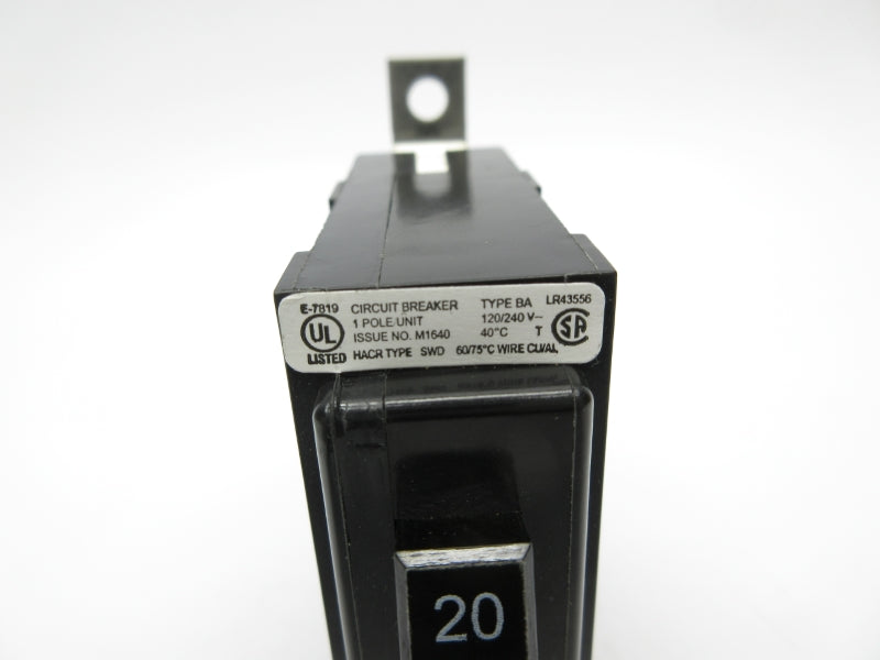CUTLER HAMMER BA120 120/240V 20A NSNP
