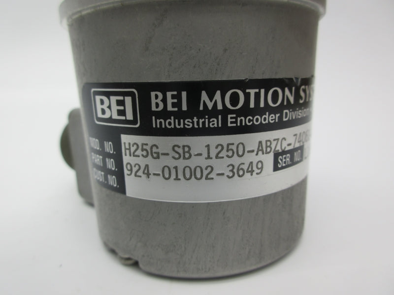 BEI H25G-SB-1250-ABZC-7406R-LED-SM18 924-01002-3649 NSNP