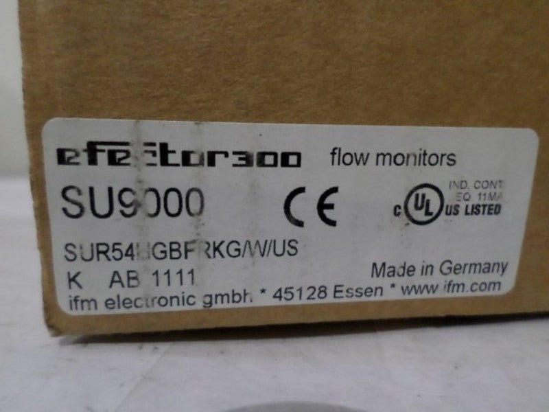 IFM EFECTOR SU9000 ULTRASONIC FLOWMETER *NEW IN BOX*