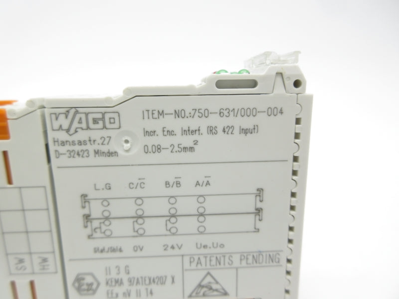 WAGO 750-631/000-004 24V NSNP