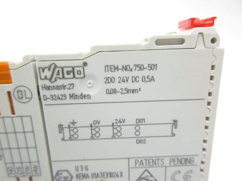 WAGO 750-501 24VDC 0.5A NSNP
