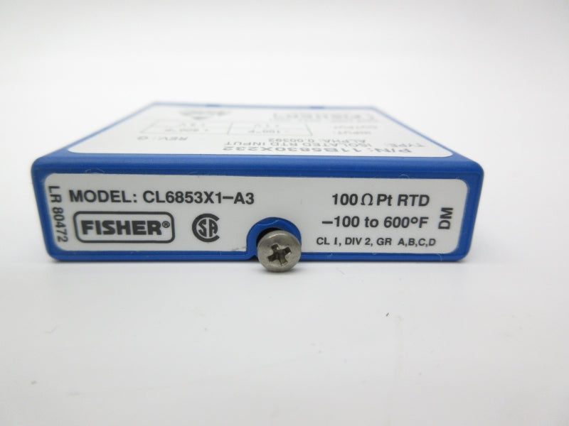 FISHER CL6853X1-A3 11B5830X232 -100/600'F NSNP