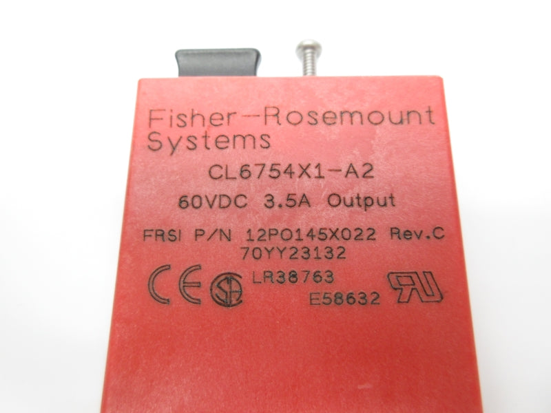FISHER ROSEMOUNT CL6754X1-A2 12PO145X022 60VDC 3.5A NSNP