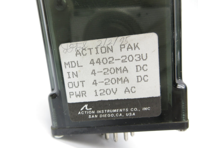 ACTION PAK 4402-203 120VAC NSNP