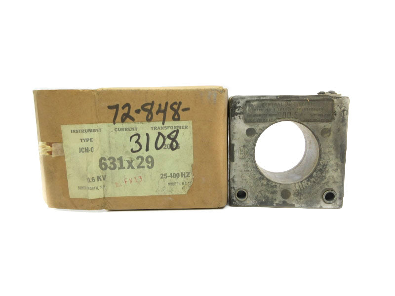 GENERAL ELECTRIC 631X29 JCH-0 0.6KVA UNMP