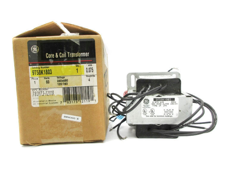 GENERAL ELECTRIC 9T58K1803 480V 0.075KVA NSMP