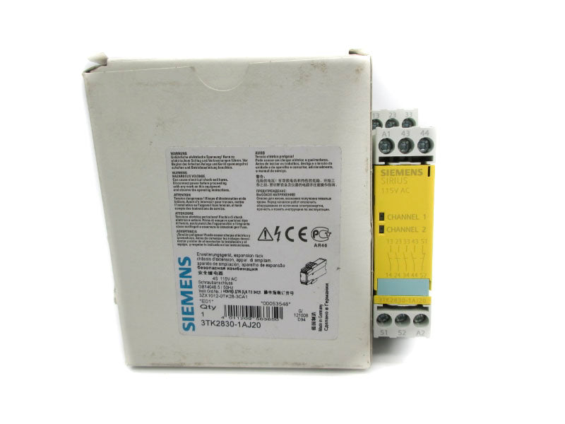 SIEMENS 3TK2830-1AJ20 115VAC NSMP