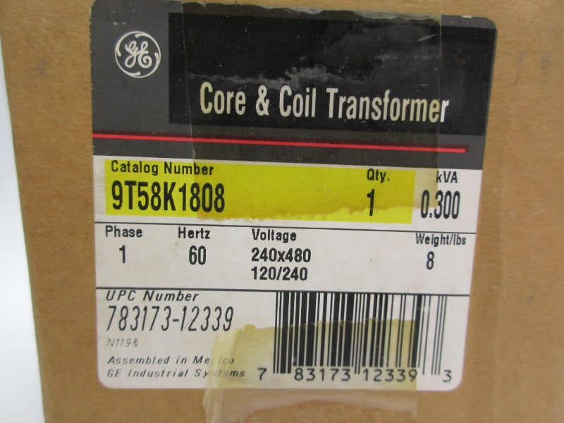 GENERAL ELECTRIC 9T58K1808 480V 0.300KVA NSMP