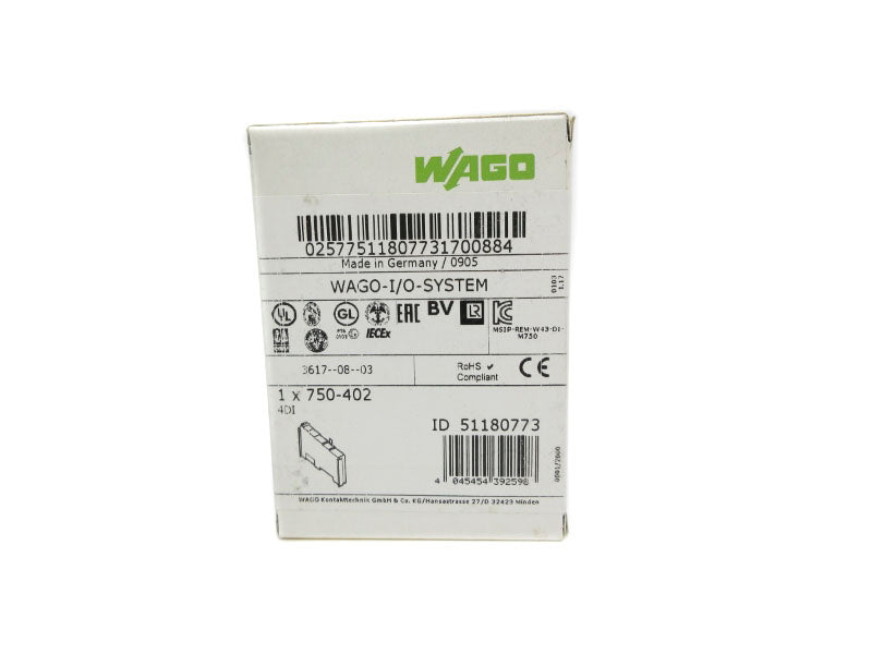 WAGO 750-402 24VDC NSFS
