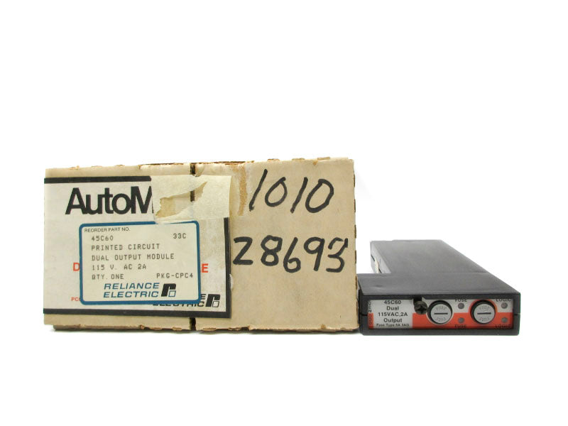 RELIANCE ELECTRIC 45C60 115VAC 2A NSMP