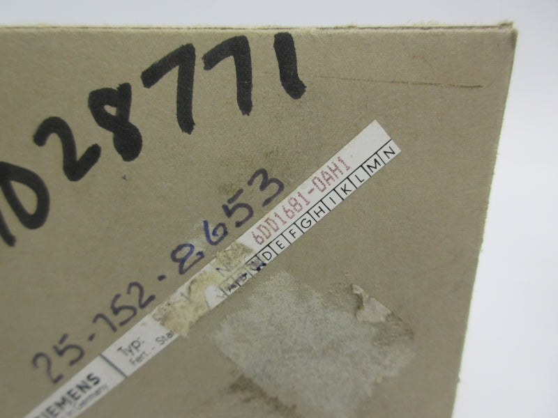 SIEMENS 6DD1681-0AH1 NSMP