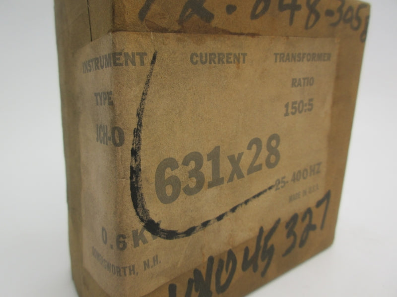 GENERAL ELECTRIC 631X28 JCH-0 0.6KVA NSFS
