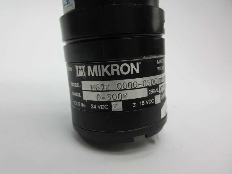 MIKRON M67K0000-0500FBL-US/JLO 24VDC UNMP