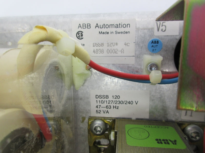 ABB 48980002-A DSSB120 240V 52VA UNMP