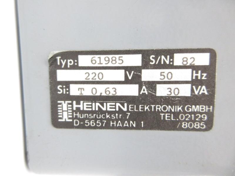 HEINEN 61985 220V NSNP