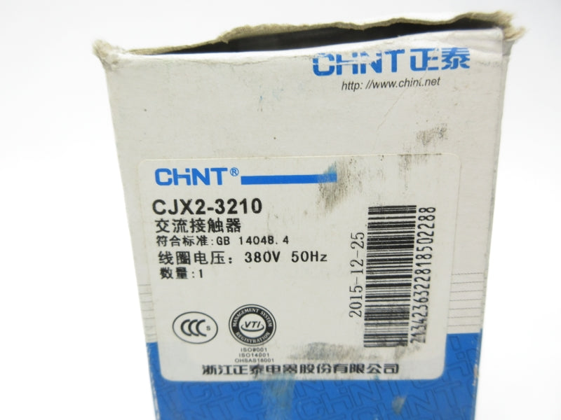 CHINT CJX2-3210 380V 50A NSMP