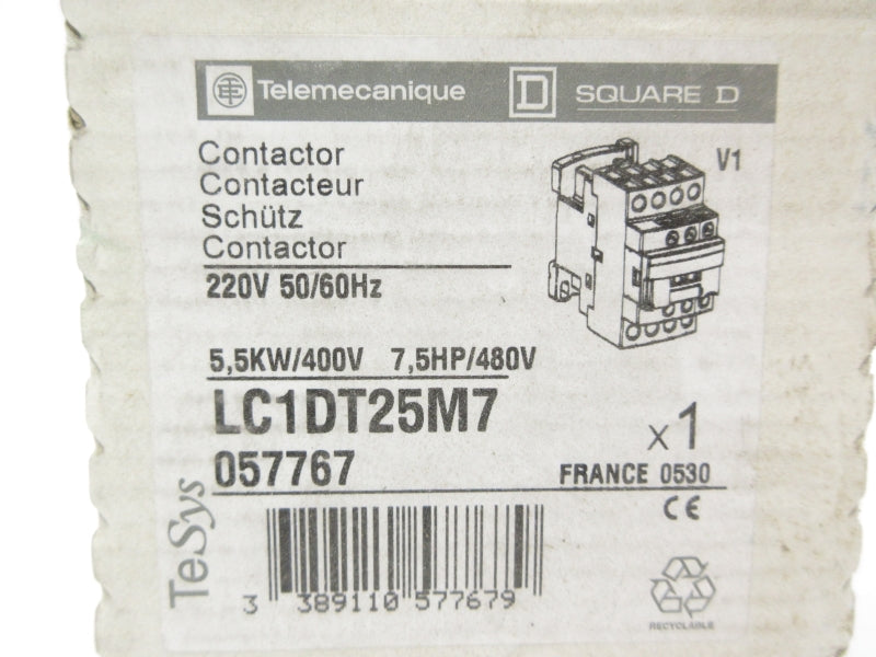 TELEMECANIQUE LC1DT25M7 220V NSFS