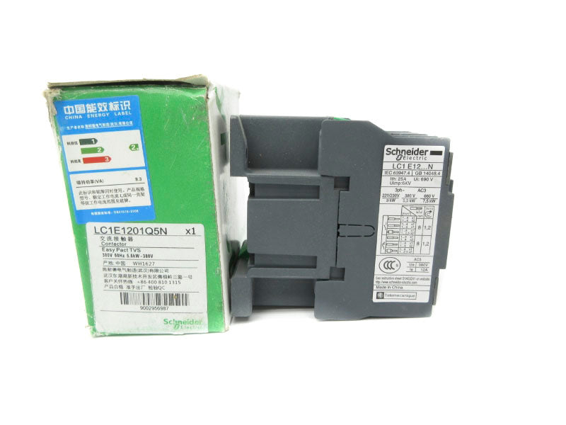SCHNEIDER ELECTRIC LC1E1201Q5N 380V 25A NSMP