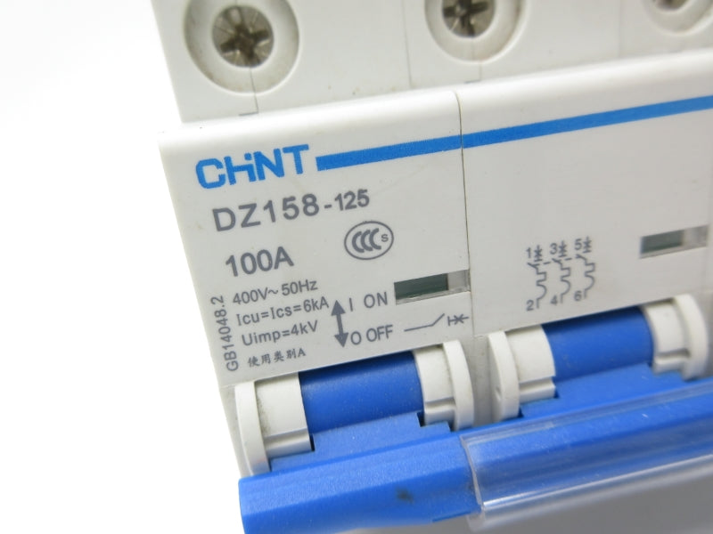 CHINT DZ158-125 400V 100A NSNP