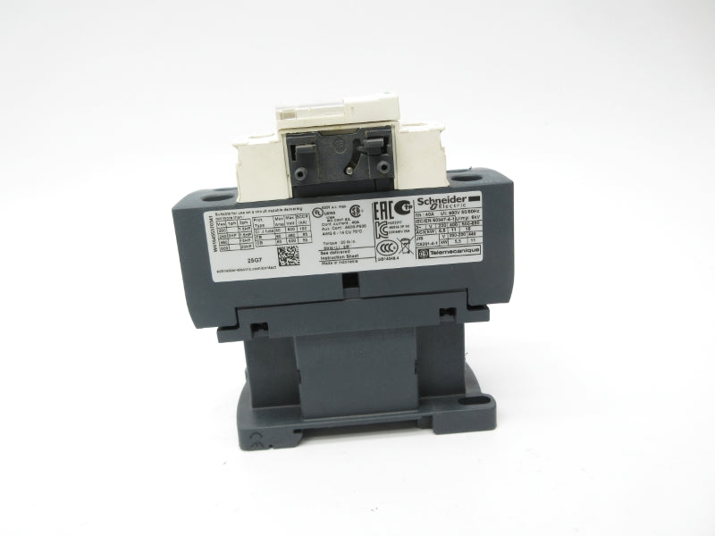SCHNEIDER ELECTRIC LC1D25G7 120V 40A (AS PICTURED1) NSNP