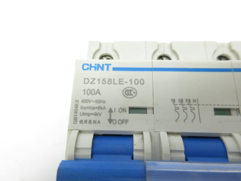 CHINT DZ158LE-100 400V 100A NSNP