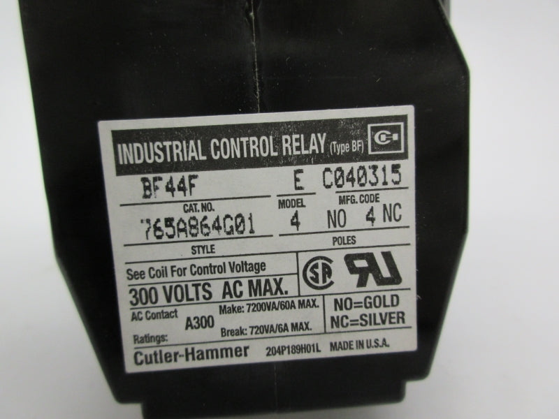 CUTLER HAMMER BF44F 110/120V NSNP