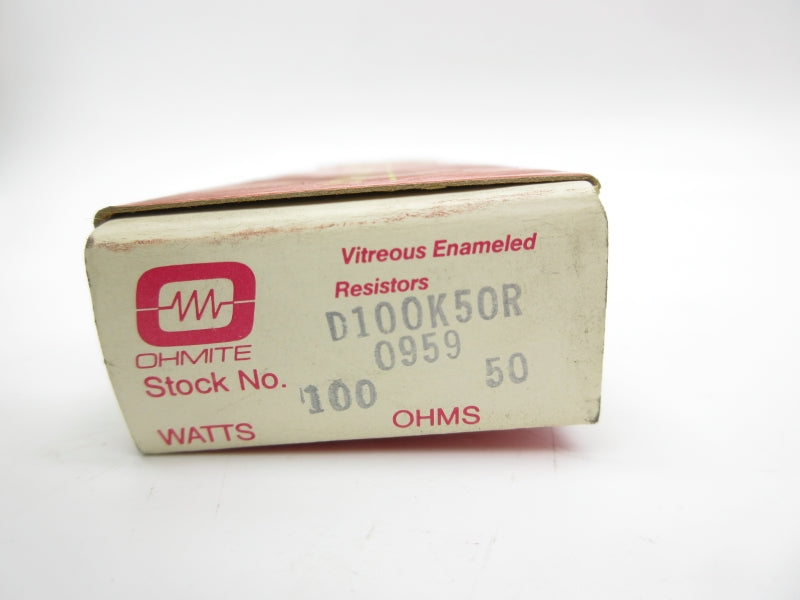 OHMITE D100K50R NSMP