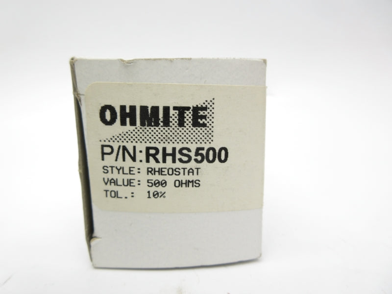 OHMITE RHS500 NSMP