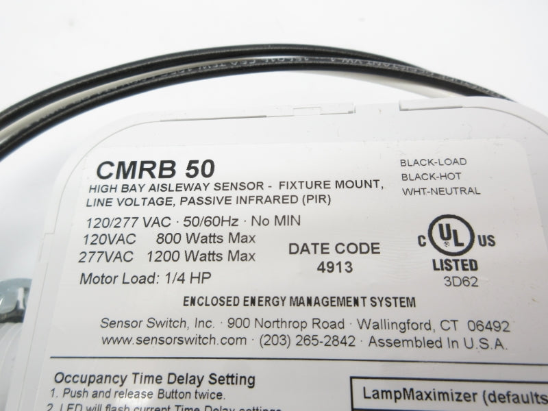 SENSOR SWITCH CMRB50 120/277VAC NSNP