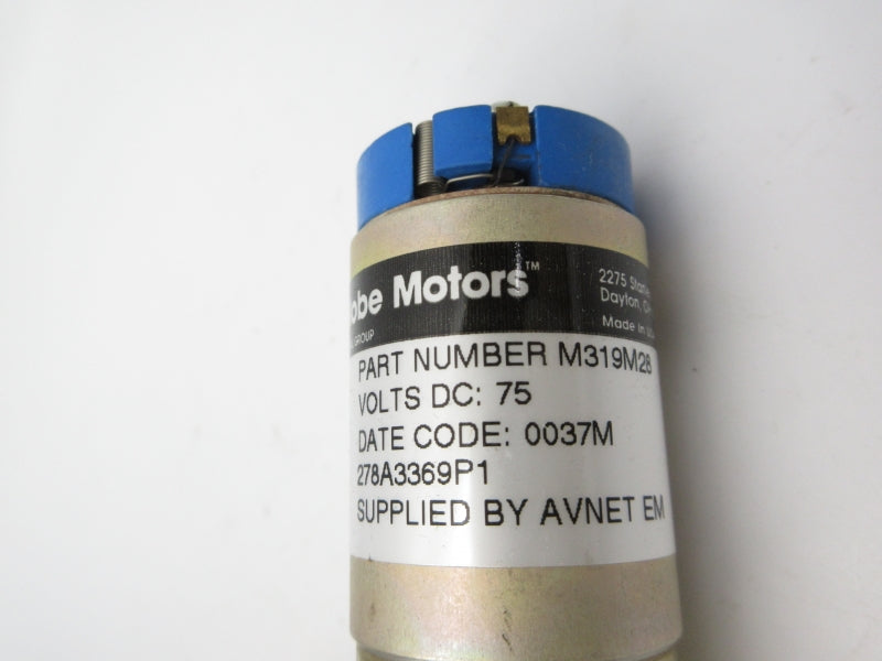 GLOBE MOTORS M319M28 75VDC NSNP